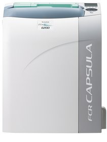 Speicherfoliensysteme Roentgen FCR Capsula 6200 seitlich BW Plus